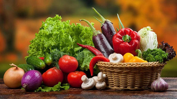Summer vegetables for Health