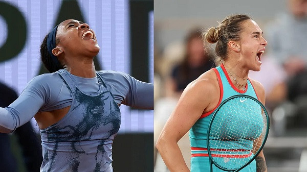 Coco Gauff vs  Aryna Sabalenka,French Open final2025