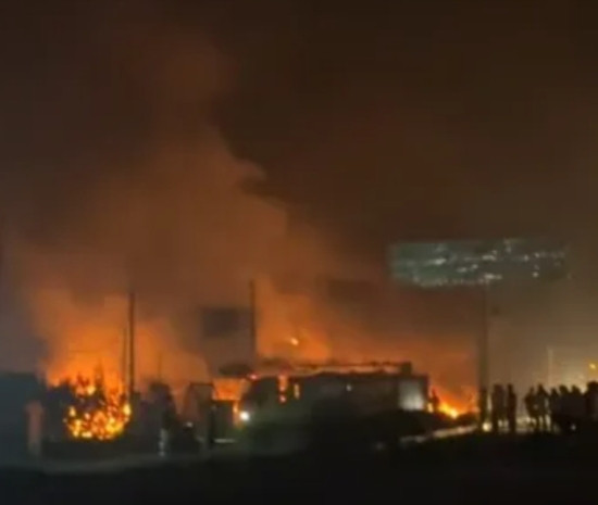 LPG plant fire Hoshiarpur