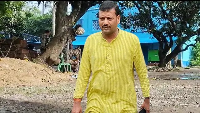 Arrested Trinamool Congress MLA Jiban Krishna Saha