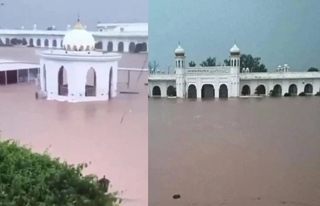 Kartarpur Sahib submerged