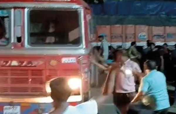 Panshkura road accident