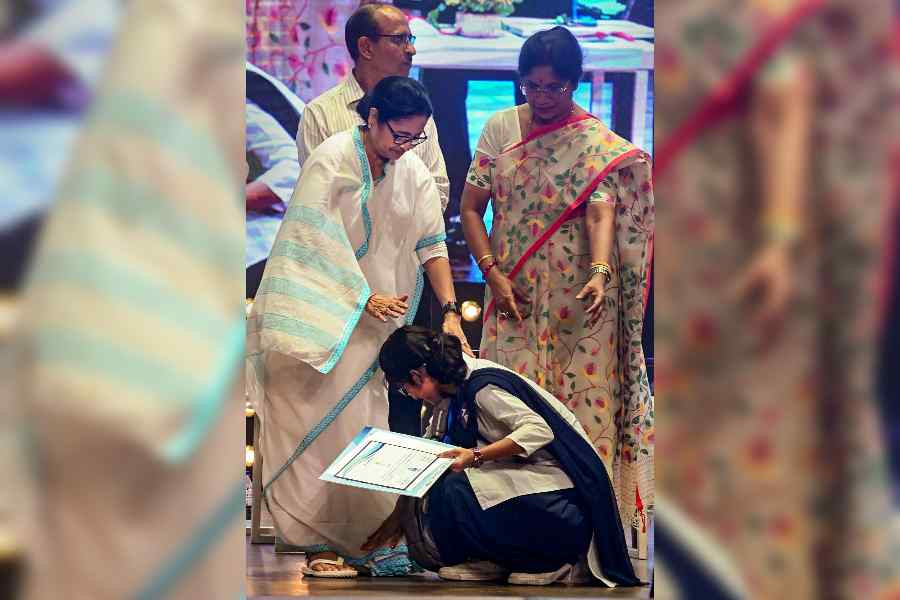 CM Mamata Banerjee celebration of 'Kanyasree Divas'