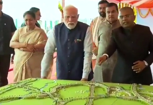 PM inaugurates highway projects Delhi,