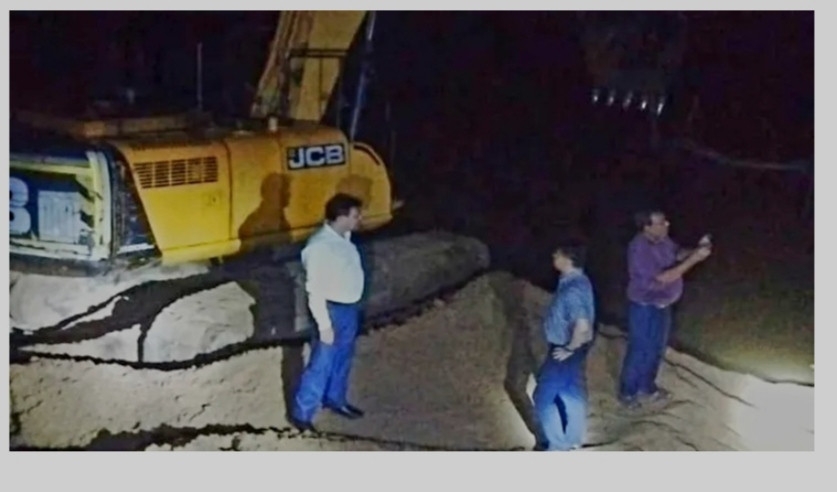 Birbhum illegal sand mining crackdown,