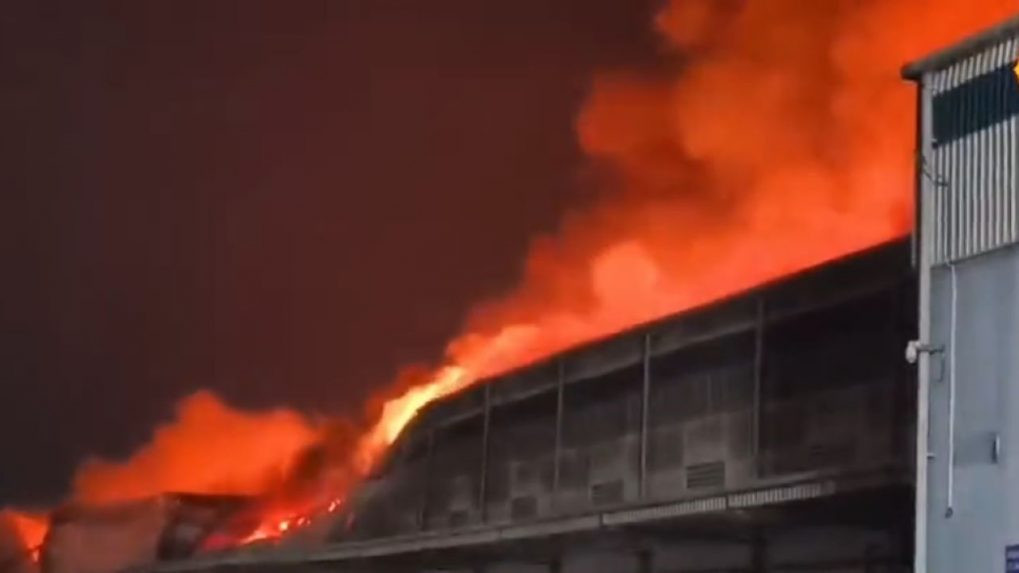 Serampore factory fire