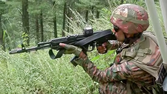 Two terrorists were killed in Gurez sector of Bandipore