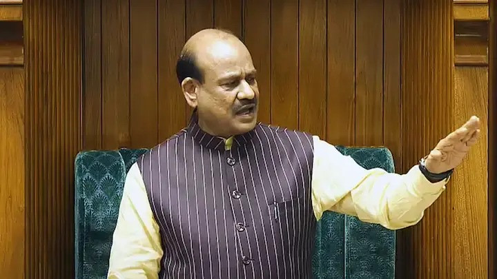 Lok Sabha speaker Om Birla
