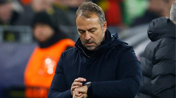 Barcelona coach Hansi Flick