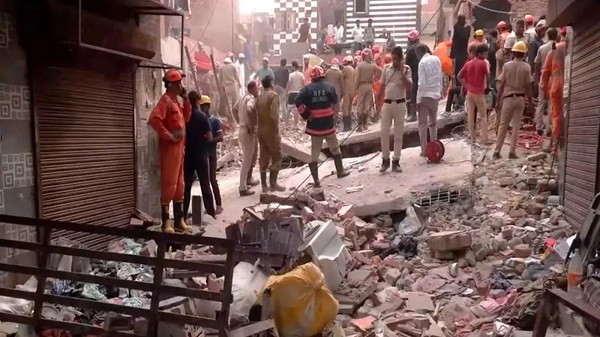 Delhi Building Collapse