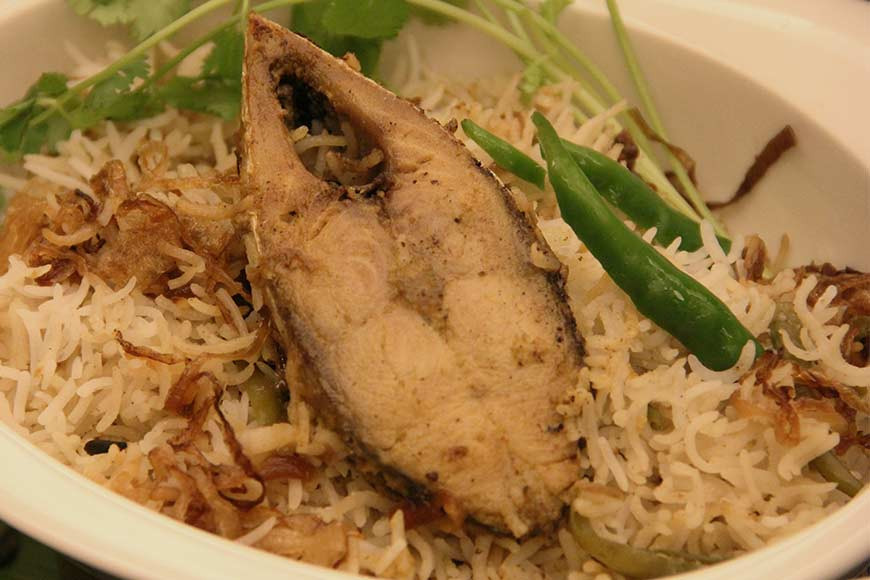 Hilsa Biryani