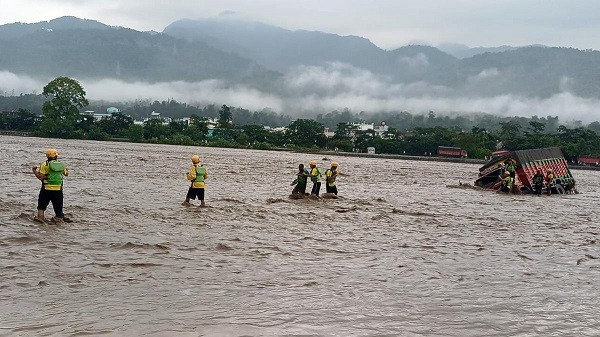 Heavy rains over Himachal