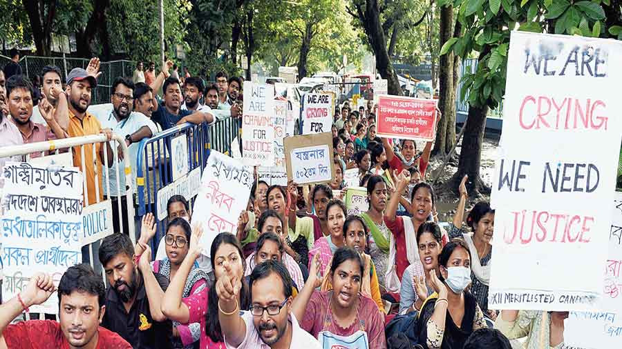SSC Job Seekers Protest