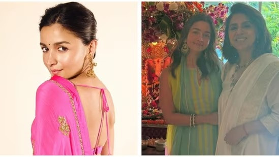 Alia Bhatt posted pictures from her Ganesh Chaturthi celebrations