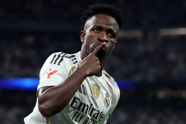 Real Madrid beat Villarreal as Vinicius Jr scores two goals