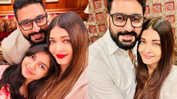 Aishwarya Rai and Abhishek Bachchan shared a sweet picture with Aaradhya