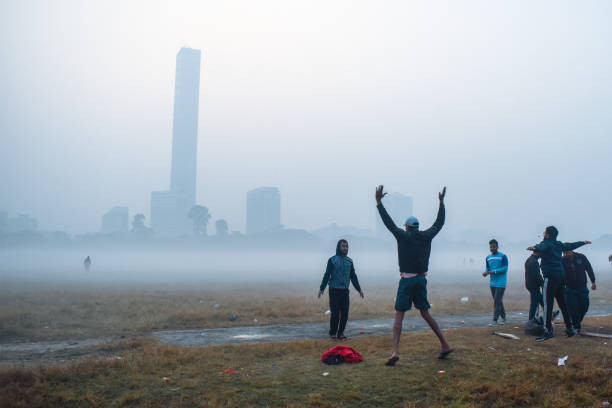 Cold Morning in Kolkata