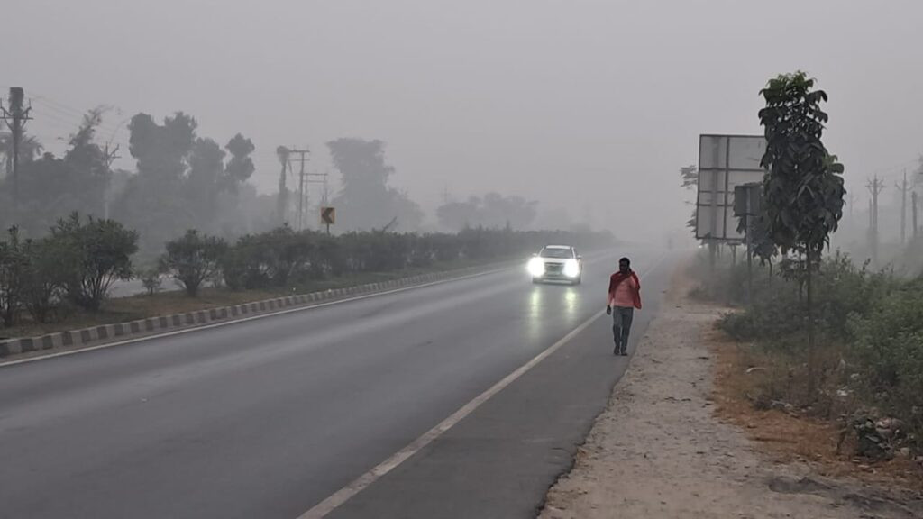 Foggy mornings  in West Bengal