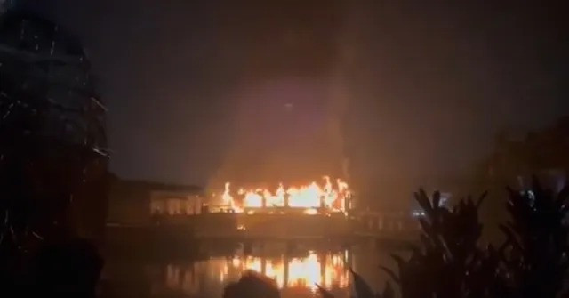 Massive fire breaks out at a nightclub in North Goa