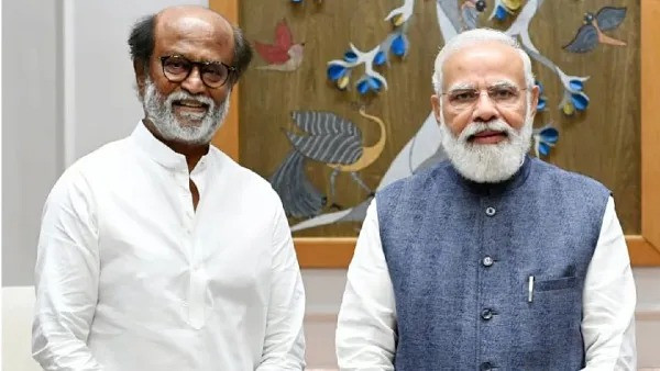 Rajinikanth and PM Modi